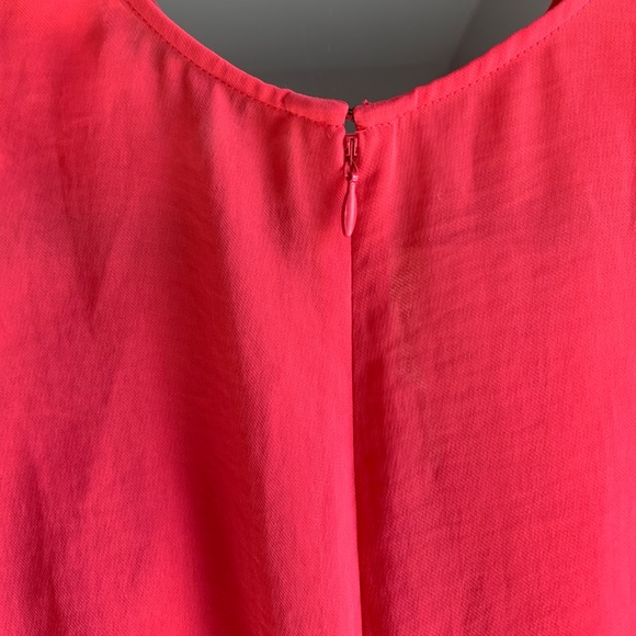 Banana Republic Pink Ruffle Sleeveless Blouse - Picture 5 of 7